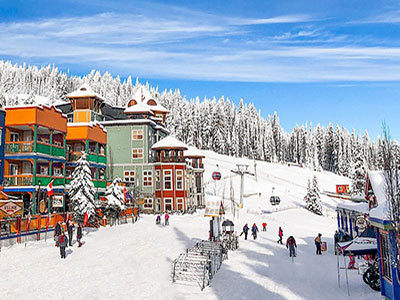 Luxurious and private ski shuttle service to Silverstar Mountain Resort provided by Okanagan Limousine.